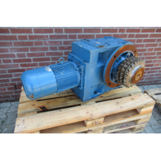 7,6 RPM 4 KW Asmaat 80 mm Brake. Used